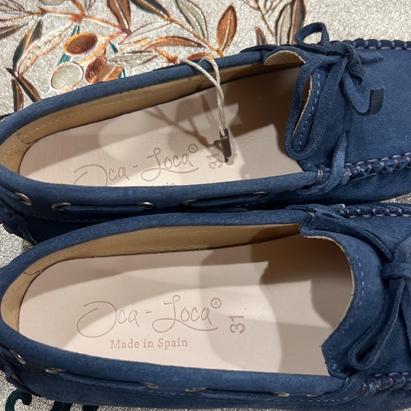 Oca-Loca Toddler Suede Loafers - Picture 9 of 12